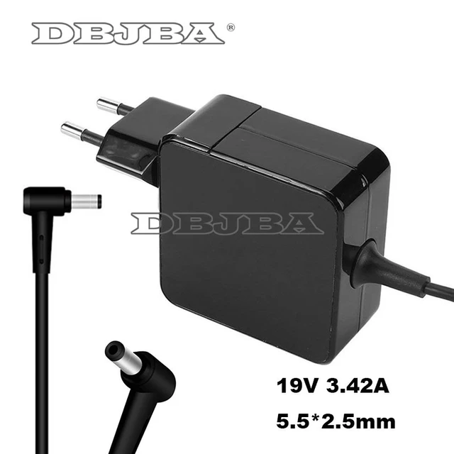 19v 3.42a Laptop Ac Power Adapter Charger For Asus Vivobook Max