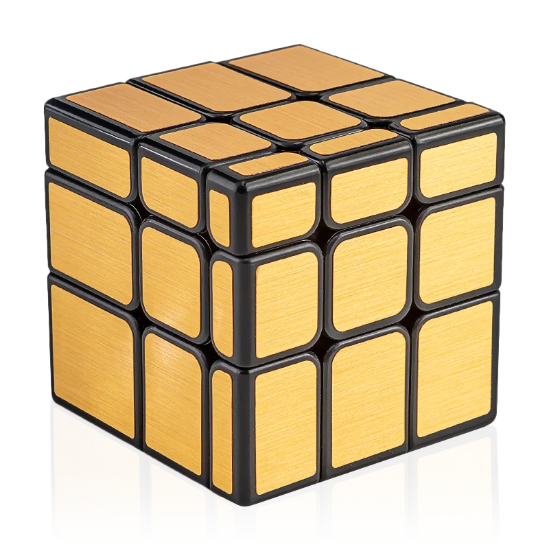 Gold Mirror Magic Cube Professionelle Geschwindigkeit Twist Puzzle 