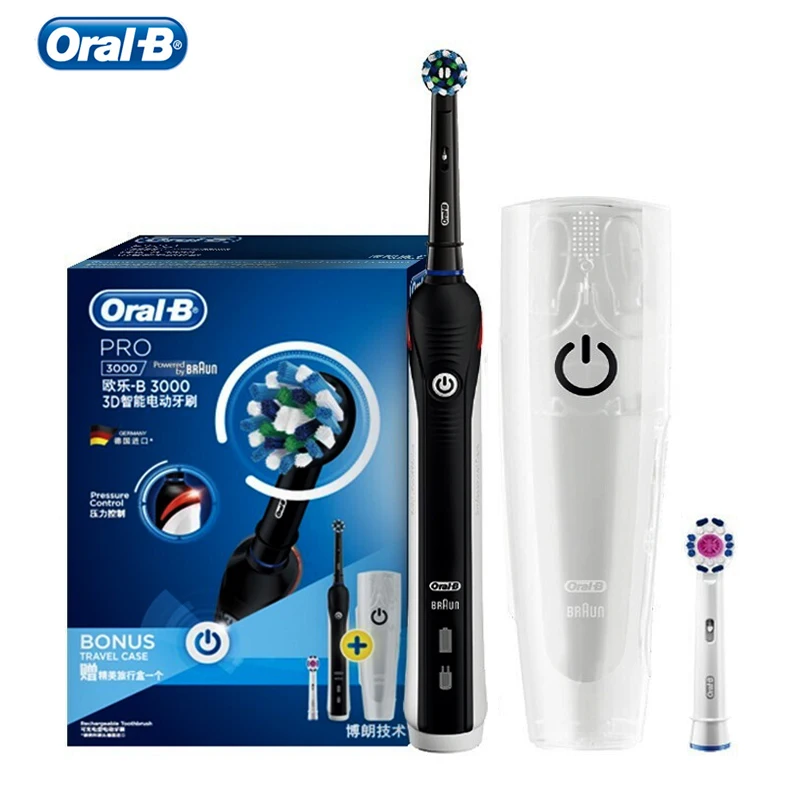 niet verwant Nieuwsgierigheid nakoming Oral B Pro2000 Smart Electric Toothbrushes D20524 3D Sonic Rotation Teeth  Whitening Rechargeable Visible Pressure Sensor 2 Modes|Electric  Toothbrushes| - AliExpress