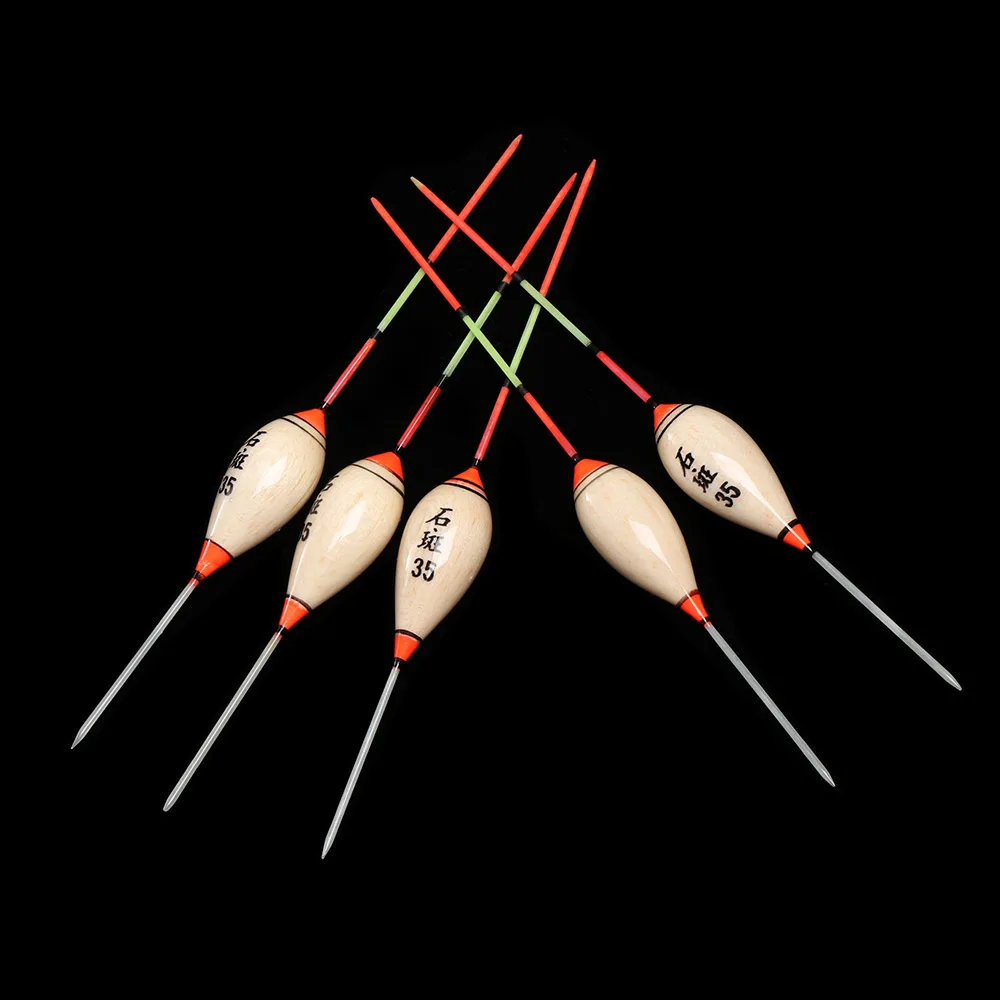 5 шт./компл. 23 размера изысканный прочный Balsa дерево поплавок мелкий плавающий длинный хвост поплавок аксессуары для выездной рыбалки