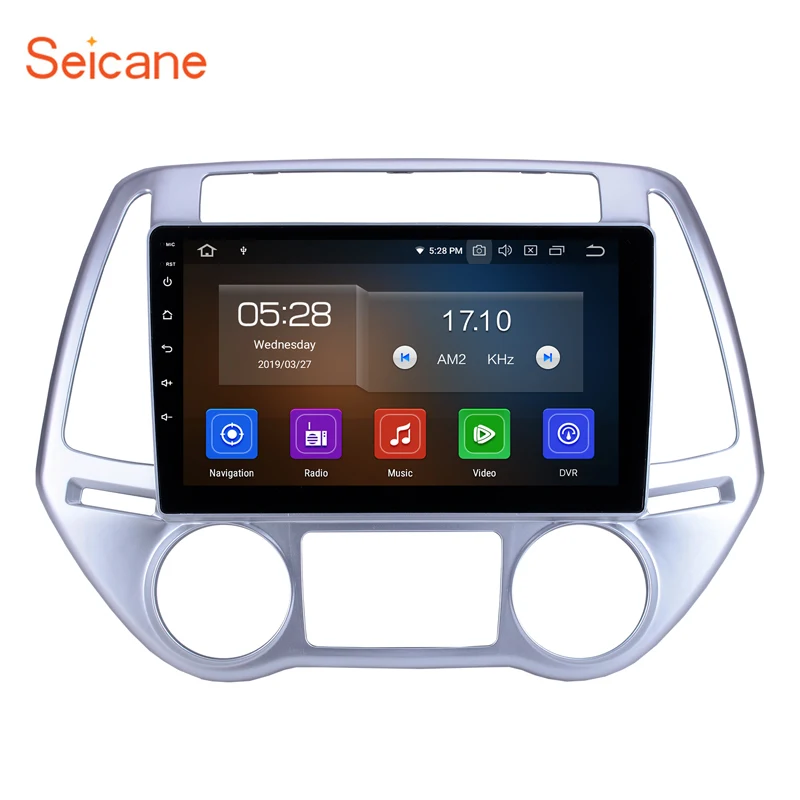 Seicane Android 10,0 ОЗУ 4 ГБ 9 дюймов автомобильное радио GPS навигационный плеер для 2012-2014 Hyundai i20 Авто A/C головное устройство с RDS Seicane Android 10,0 ОЗУ 4 ГБ 9 дюймов автомобильное радио GPS навигационный плеер для 2012-2014 Hyundai i20 Авто A/C головное устройство с RDS