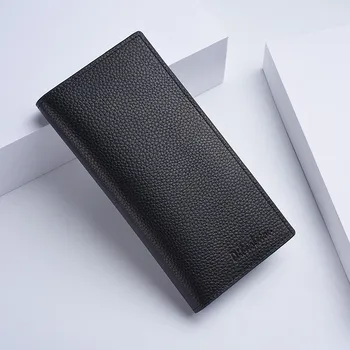 

2019 New Luxury Brand Men Wallets Long Men Purse Wallet Male Clutch Leather Wallet Men Business Male Wallet Coin High Quality