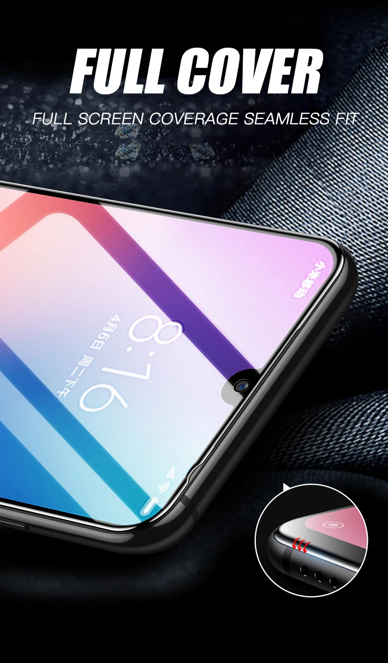 99D закаленное Стекло для samsung Galaxy A5 A3 A7 A20 A30 A40 A50 A60 A70 A80 Экран защитная плёнка для НУА Вэй