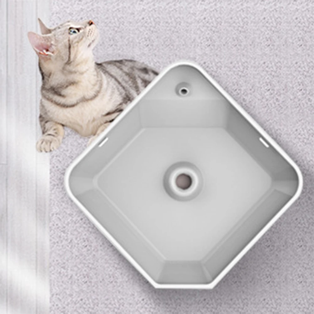 2L Pet Dog Cats Automatic Electric Water Fountain Dispenser Drinking Bowl Feeder