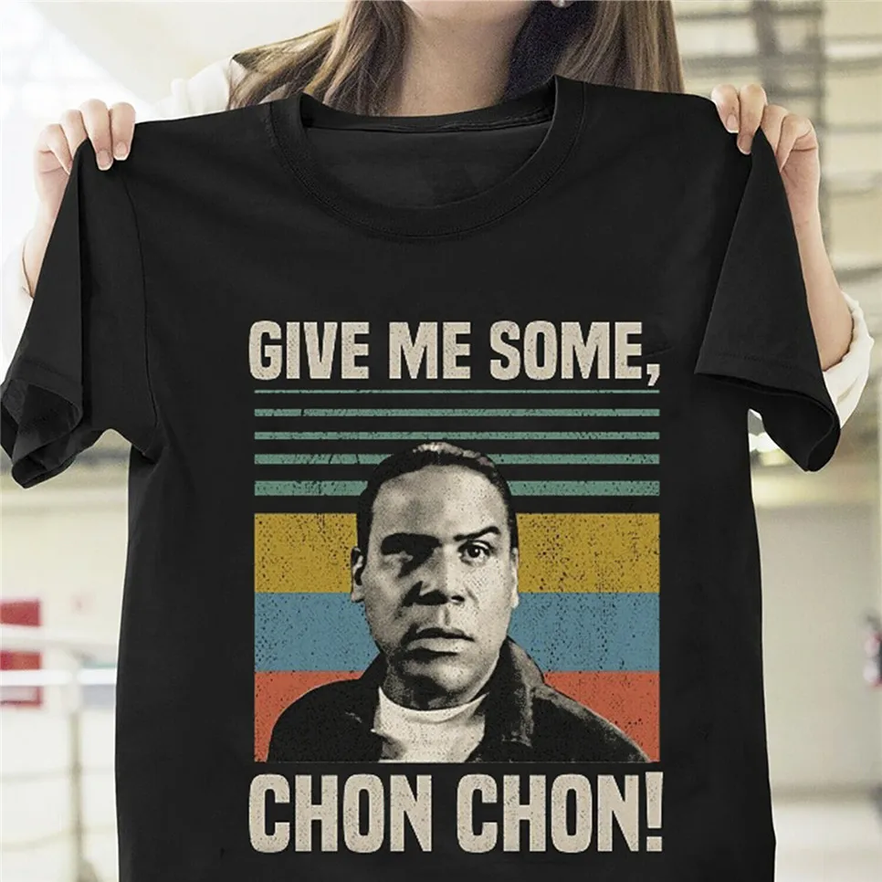 Крови в крови из дайте мне некоторые Chon футболка черный хлопок для мужчин S-6Xl
