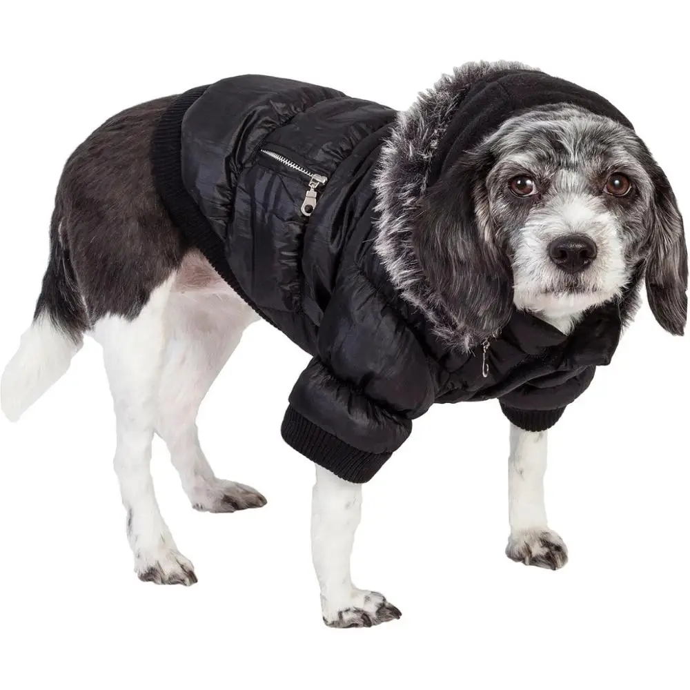 Winter Dogs Clothes Warm Fleece Ski Parka Dog Coats Jacket Clothing for Dogs Puppy Teddy Chihuahua XS S M L Xl 2XL