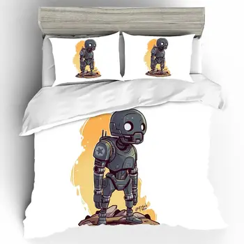 

Home Bed Linen Cotton Duvet Cover Star Wars Bedding Sets Textiles Bed Duvets and Linen Sets King Size Bedding Set High Quality