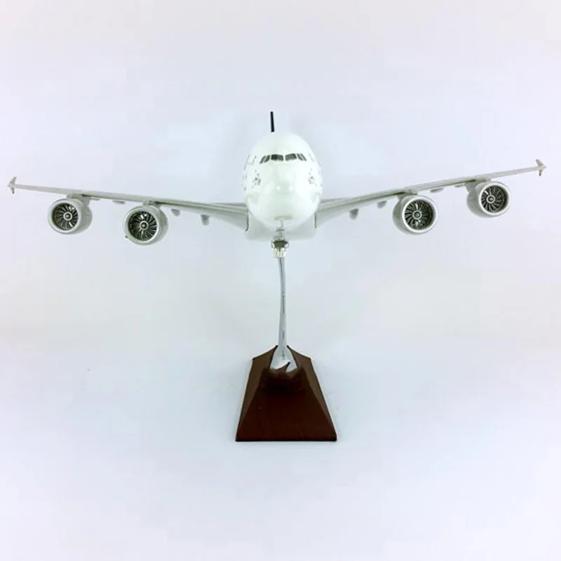 36 см статический самолет 1:200 Airbus A380 800 модель самолета Германия Lufthansa airlines шасси с