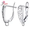 925 Sterling Silver DIY Jewelry Findings Earring Clasps Hooks Fittings DIY Jewelry Making Accessories Hook Earwire Jewelry ► Photo 2/6