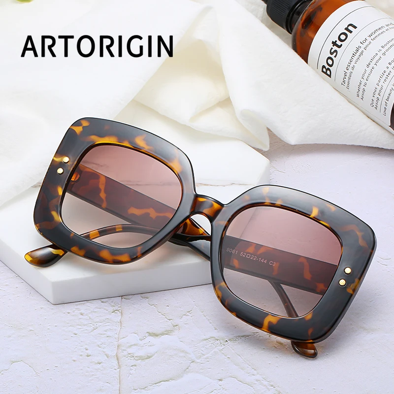 fashion oversized square sunglasses women luxury new sun glasses for women big black UV400 Shades