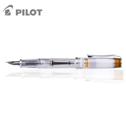 Transparent orange Pilot FPRN-350R Prera авторучка с чернильным преобразователем прозрачный корпус F/M наконечник идеальный подарок каллиграфическое письмо поставки - Цвет: Transparent orange
