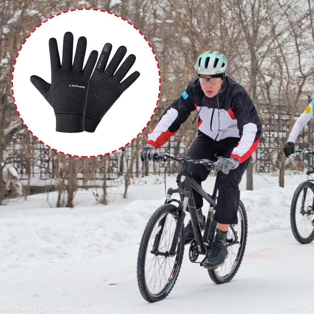 

Motorcycle Waterproof Smart Heated Riding Gloves Unisex Electric Heat Winter Warm Sport Gloves