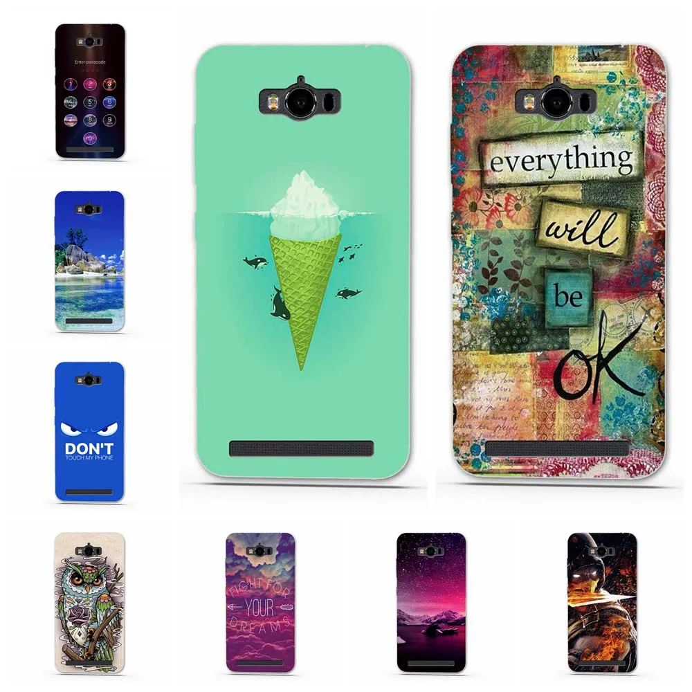 

For Asus Zenfone Max ZC550KL Case Soft TPU For Asus Zenfone Max ZC550KL Cover Beach Patterned For Asus Zenfone Max ZC550KL Capa