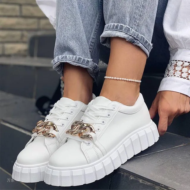 Mode Nieuwe Designer Hot Koop Witte Schoenen Maat 43 Vrouwelijke Platform  Sneakers Vrouwen Tenis Feminino Casual Vrouwelijke Schoenen  Womanghn6|Sneakers voor vrouwen| - AliExpress