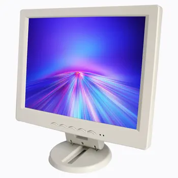 

12.1Inch Plastic shell LCD Industrial PC Monitor VGA HDMI DVI TV Desktop Not Touch Screen for win10 xp Android system 1024*768