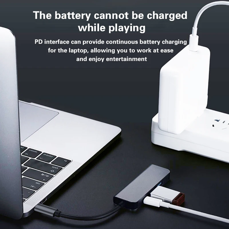 Thunderbolt 2 Thunderbolt 3 4 в 1 USB-C HDMI адаптер 2x USB3.0 type-C PD концентратор для huawei P20 Pro samsung Dex Galaxy S9/S8