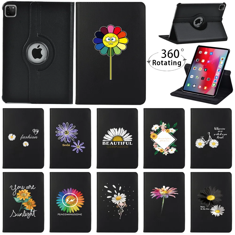 

Leather Stand 360 Rotating Tablet Cover Case for Apple IPad Pro 9.7"/ Pro 10.5" /Pro 11" 2018/2020 Anti-Dust Hard Case