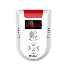 KERUI дисплей экран Wi-Fi приложение голосовые подсказки детектор утечки горючих газов Сигнализация беспроводной безопасности низкий аккумулятор напоминание сенсор