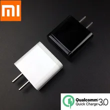 Оригинальное быстрое зарядное устройство Xiao mi 8 QC3.0 12V1. 5A US зарядный адаптер для mi 9 8 se Pocophone F1 mi max 3 Red mi 7 pro быстрое зарядное устройство