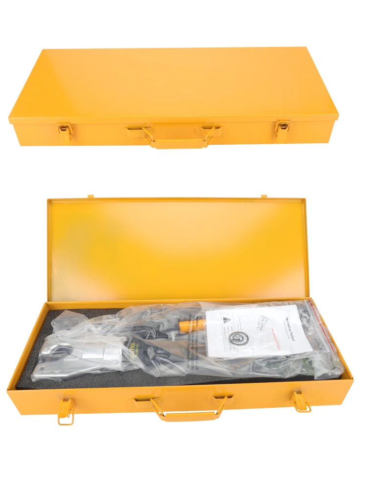 iGeelee CYO-6B Dieless Hypress 4 Point Hydraulic Hand-Operated Crimping Tool, C-Shaped Head, 6 Ton Crimp Force, up tp 240mm2 (5)