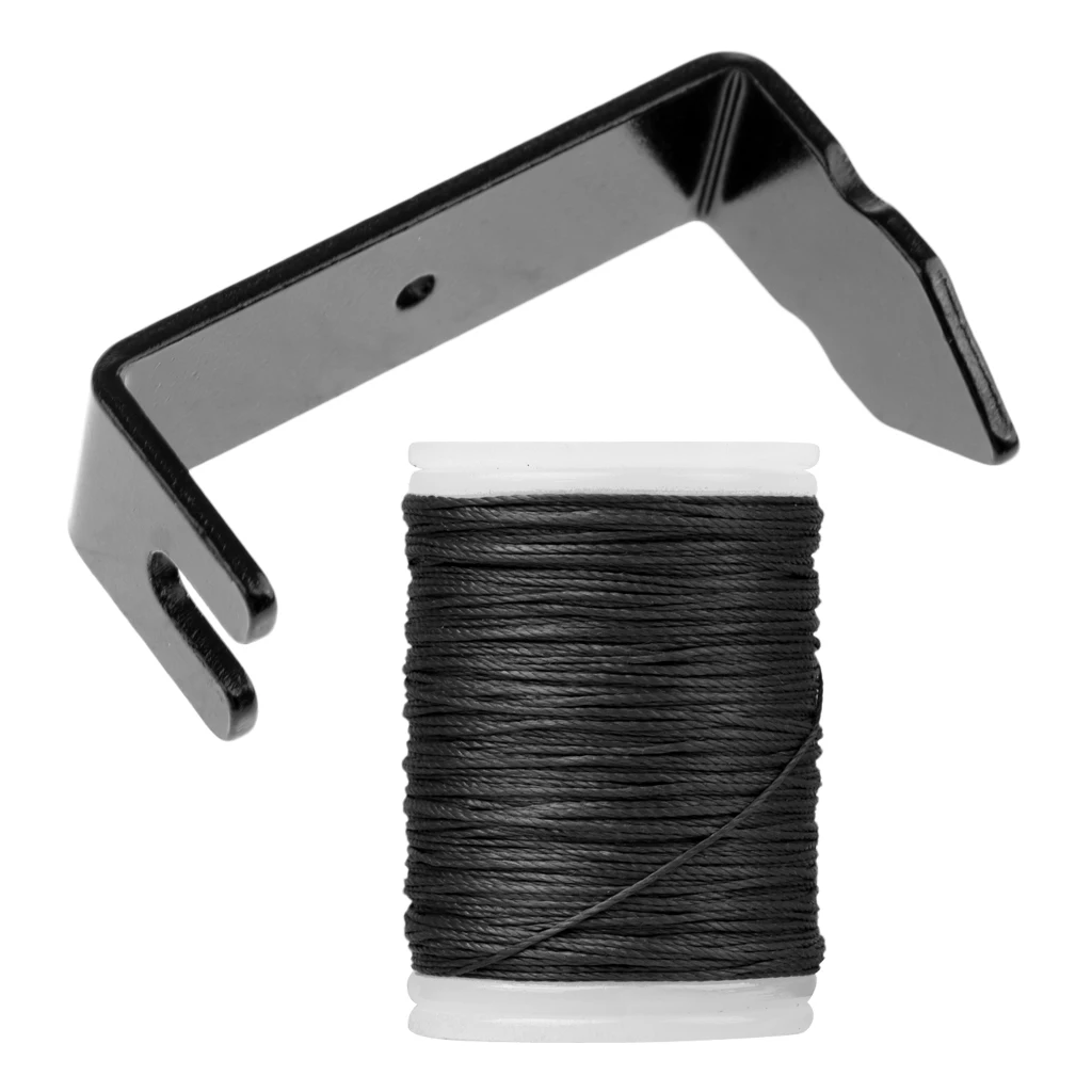 Peep Sight Silencer Install Tool + 110 Meters Archery Bowstring Serving Material