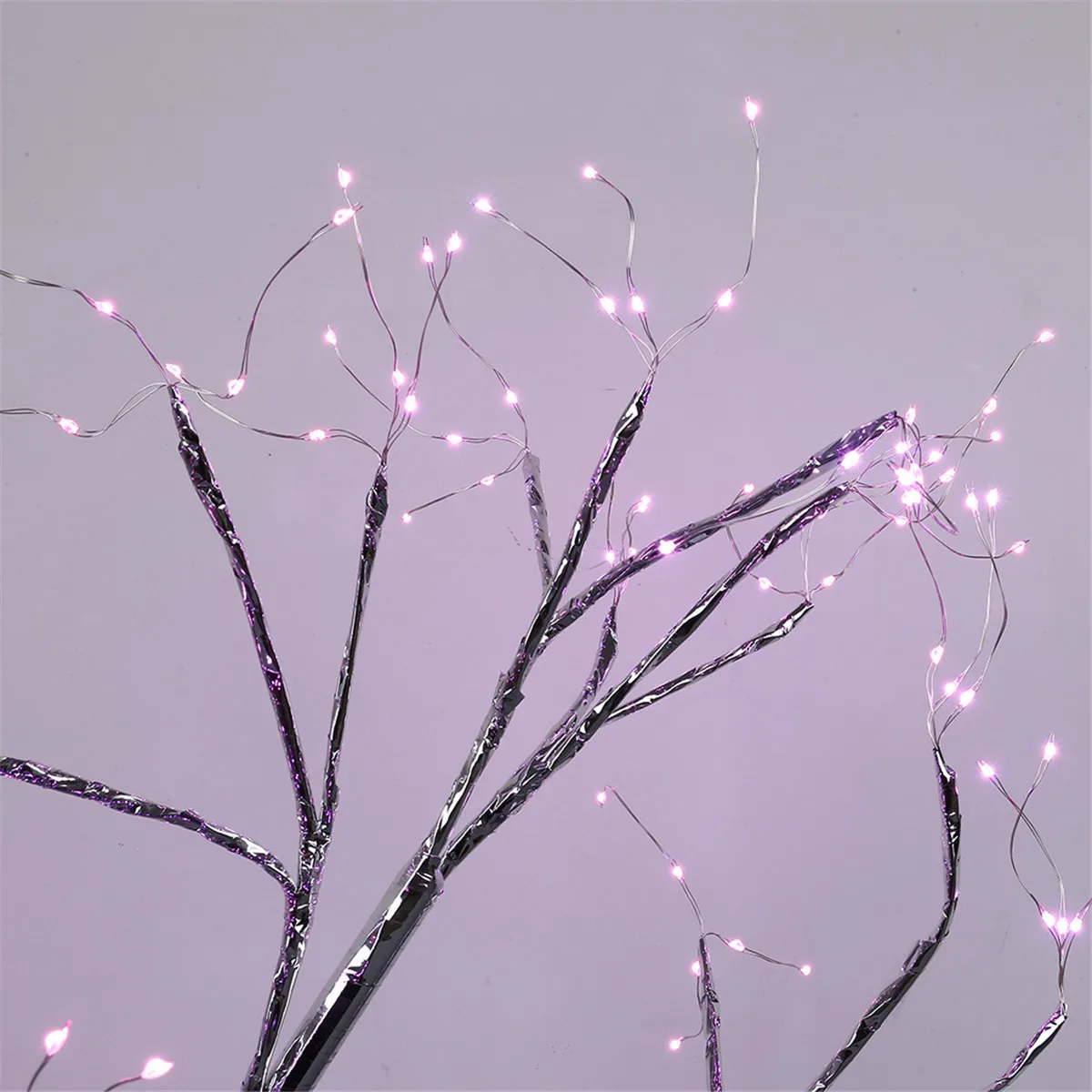 Touch Control LED Lights 108LED Simulation Tree Lights USB Tree Lights For Family Christmas Decorative LED copper Line Lights