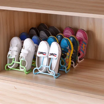 

1PCS Multi-Function Shelf Drying Rack Shoe Rack Stand Hanger Children Kids Shoes Hanging Storage Wardrobe Organizer
