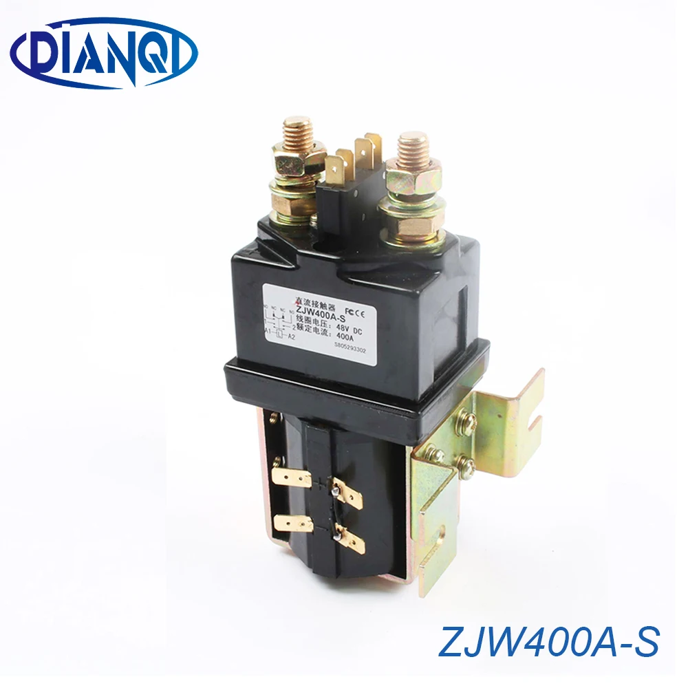 Segura o Desenho Motor da Bomba de Carro Zjw400a-s da Bobina do Estilo para a Empilhadeira Nenhuma Tensão 24 36 48 60 72 dc Contator Que Wehicle Sw200 12 v