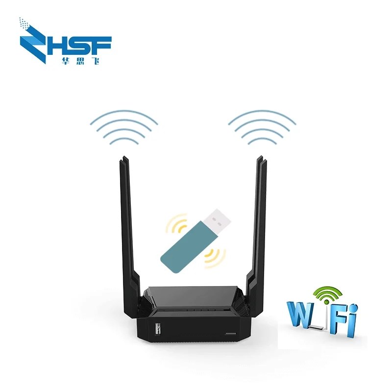 Мини 5 портов 300 м WiFi роутер openWRT с 4 внешними антеннами для 3g 4g usb модемов FTP Wi Fi