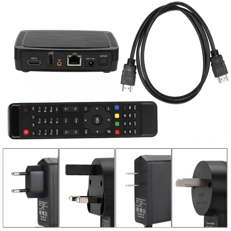 Интеллектуальная цифровая ТВ приставка M258 H.265 IP TV Smart Set top Box Встроенный декодер MPEG