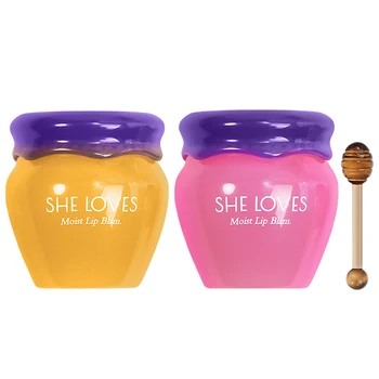 

Long-lasting Moisturizing Anti-drying Lip Mask Natural Honey Lip Mask Repair Lip Color Lip Cream Prevent Dry Crack Protection