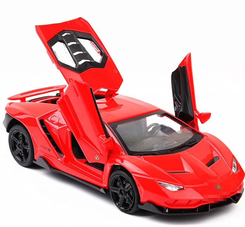 Горячая LP770 1:32 автомобиль сплав спортивный модель литья под давлением звуковой
