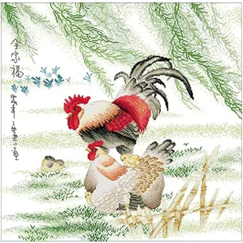 

Family portrait patterns Counted Cross Stitch 11CT 14CT 18CT DIY Cross Stitch Kits Embroidery Needlework Sets home decor