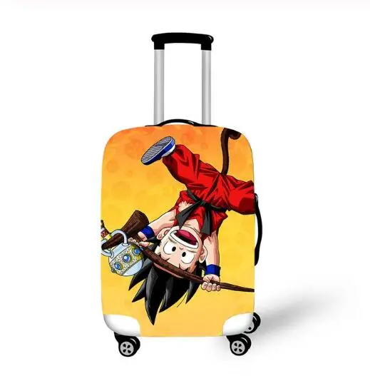 Dragon Ball с принтами для багажа защитный чехол эластичный пылезащитный чехол для 18 до 32 дюймов багажник Чемодан Аксессуары для путешествий - Цвет: picture color