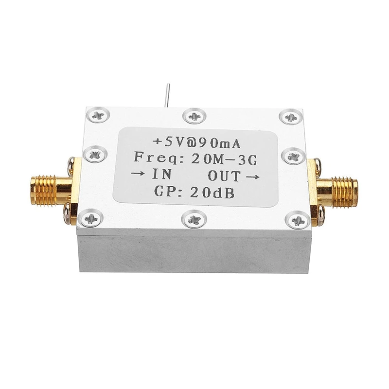 Высокая линейность широкополосного радиочастотного усиления 20 дБ 0 02-3G