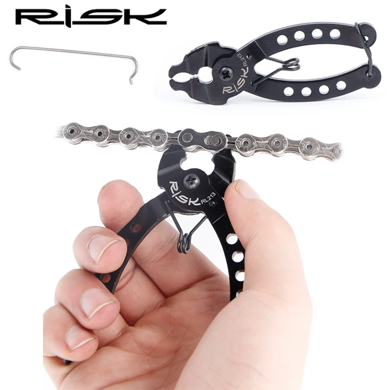 Bicycle Master Chain Plier Missing Link Repair Tool for Mountain Road Bikes
