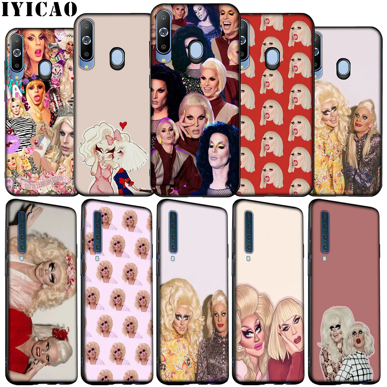 Мягкий силиконовый чехол IYICAO katya zamolodchikova для Samsung Galaxy A70 A50 A60 A40 A30 A20 A10 M10 M20 M30 M40 A20E