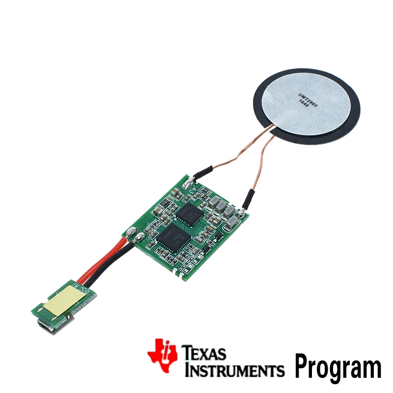 5V 1A беспроводной источник питания Зарядка 5W беспроводное зарядное устройство передатчик Универсальная Быстрая зарядка DIY микро usb зарядка катушка - Цвет: Texas scheme