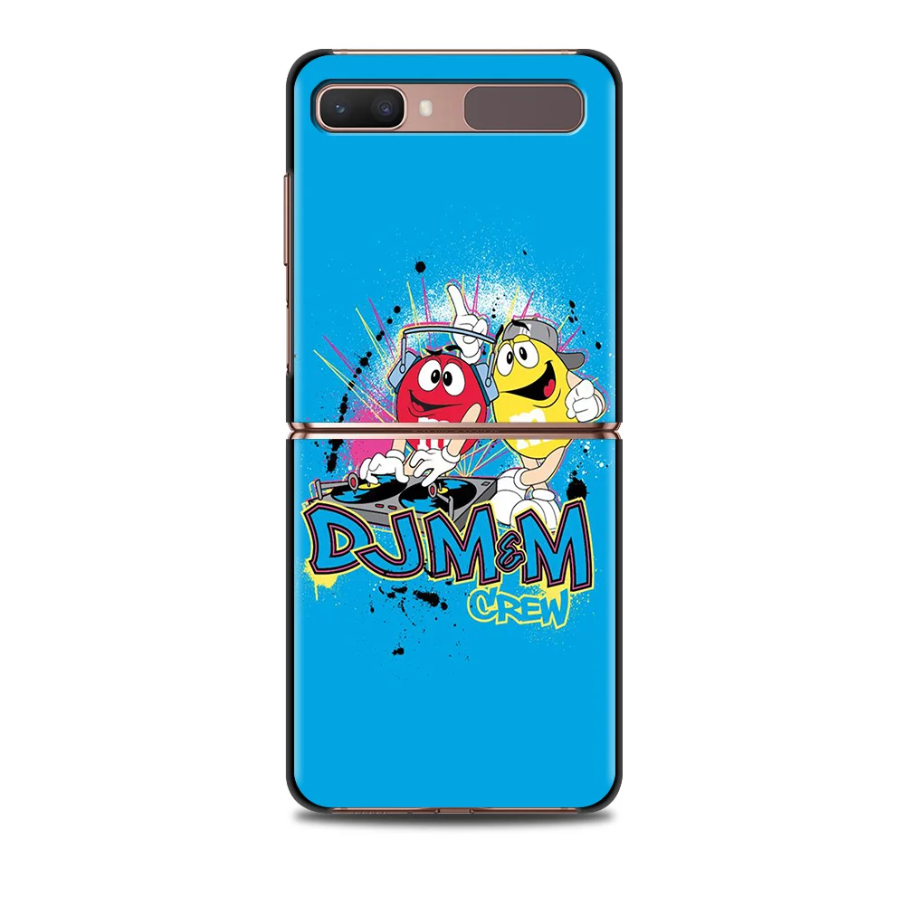 Phone Case For Samsung Galaxy Z Flip3 5G z flip 3 5G zFlip Cover Cellphone Shell Fundas M&M's Chocolate Nutella Bottle
