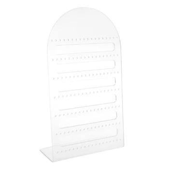 

Earring Ear Studs Display Rack Stand Jewelry Organizer Holder Showcase 126 Holes Drop Ship W2952001