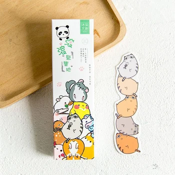

30 pcs/pack Cute Cartoon Animal Park Bookmark Stationery Paper Bookmarks Book Reading Holder Message Card