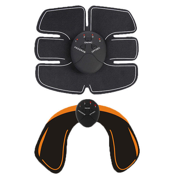 Muscle Stimulator EMS Wireless Buttocks Hip Trainer Abdominal ABS Stimulator Fitness Body Slimming Massager