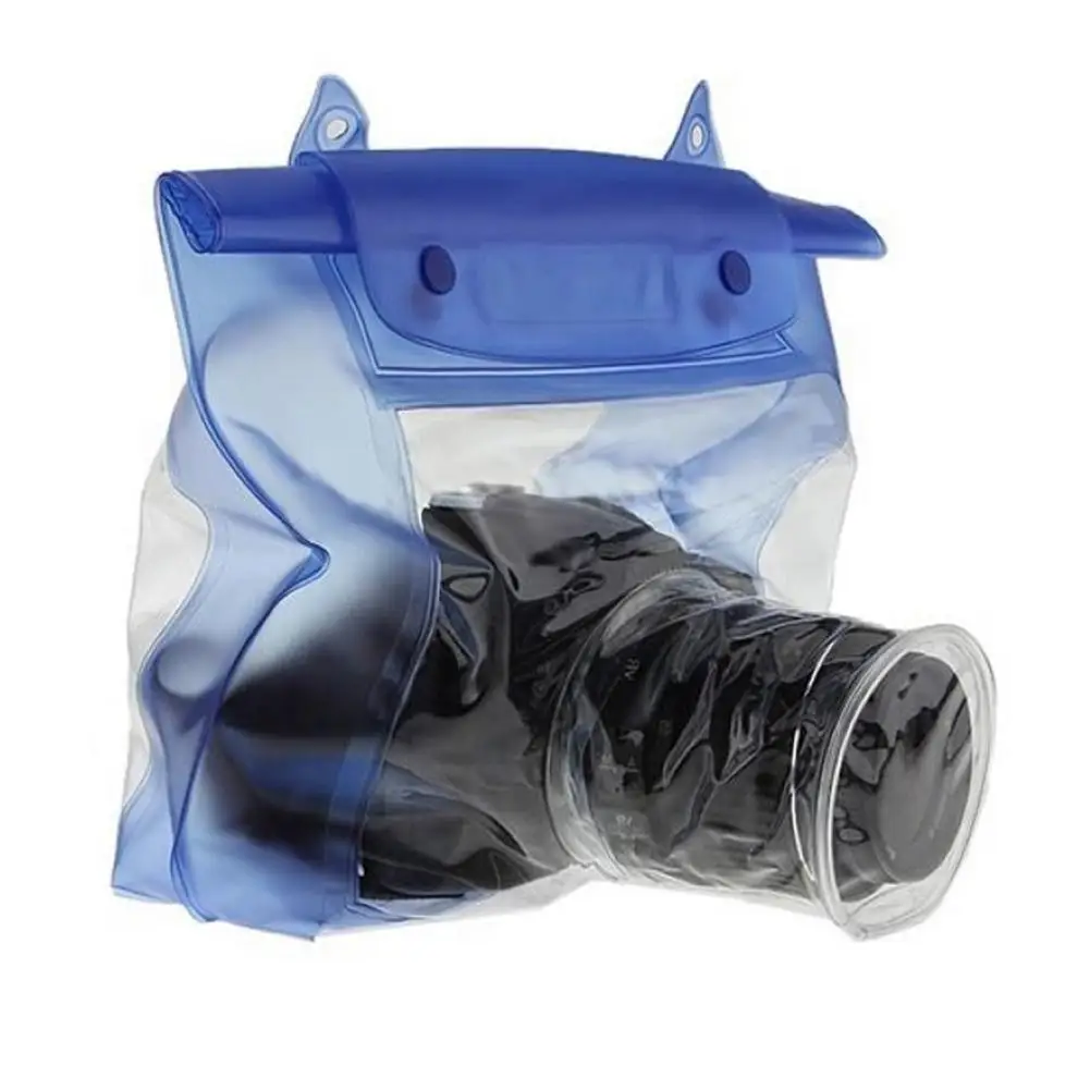 

2019 New Underwater Transparent Waterproof Dslr Bag Clear SLR Digital Camera Bag Case Dry Protection Pouch + Hanging Rope