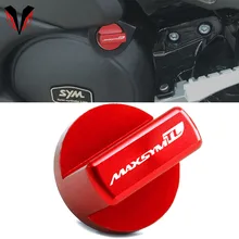 עבור SYM MAXSYM TL 500 Maxsym TL500 2020 אופנוע אביזרי CNC מסנן שמן מנוע Plug כיסוי שמן כוס