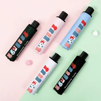 

Creative Cartoon Cat claw Umbrellas Folding Rainy Cat Umbrella For Women Girls Boys UV Lovely Animal Umbrella Gift