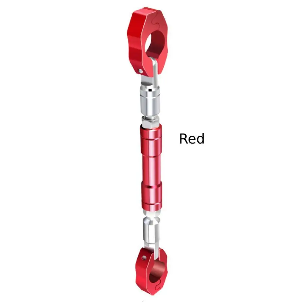Red Universeel 22 мм моторный мотоцикл verstelbaar stuurversterking aluminiumleger voor Suzuki Honda Yamaha - Цвет: Red