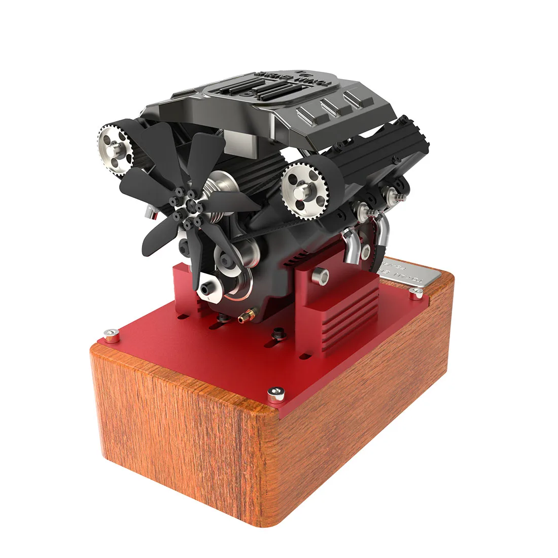 

TOYAN V4 Engine Four Cylinder Four Stroke Methanol Engine FS-V400A Engine Without T Plug Battery for 1:10 1:12 1:14 RC Car