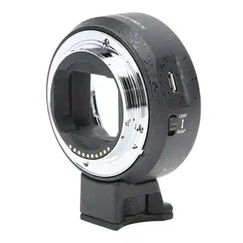 

EF-NEX IV Automatic Focusing Adapter Ring for Canon EF/EF-S Lens to for Sony E NEX Full Frame A9 A7 A7R A7S A6500 Camera