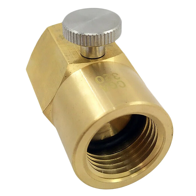 

for SodaStream Cylinder Refill Adapter Second Model Soda Adapter CGA 320