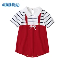 Best Price Baby Bodysuit Dresses Short Sleeve Newborn Girl Body Suit One Piece Coveralls Stripes Knit Toddler Kids Onesie Children Sunsuit Best Price Baby Bodysuit Dresses Short Sleeve Newborn Girl Body Suit One Piece Coveralls Stripes Knit Toddler Kids Onesie Children Sunsuit